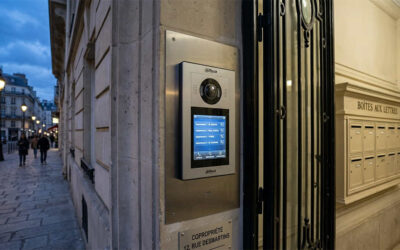 Interphone vidéo IP, digicode ou badge : quel contrôle d’accès pour votre copropriété à Paris ?